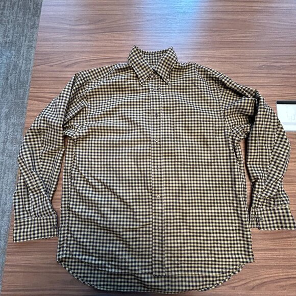 Twill Oversized Shirt | Checked (Uniqlo U; Fall/Winter 2024) - Picture 5 of 6